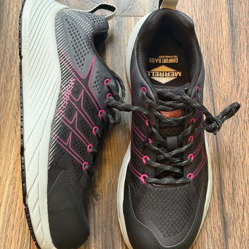 Merrell carbon fiber safety toe work shoe women’s size 7 NWOT - Picture 7 of 14